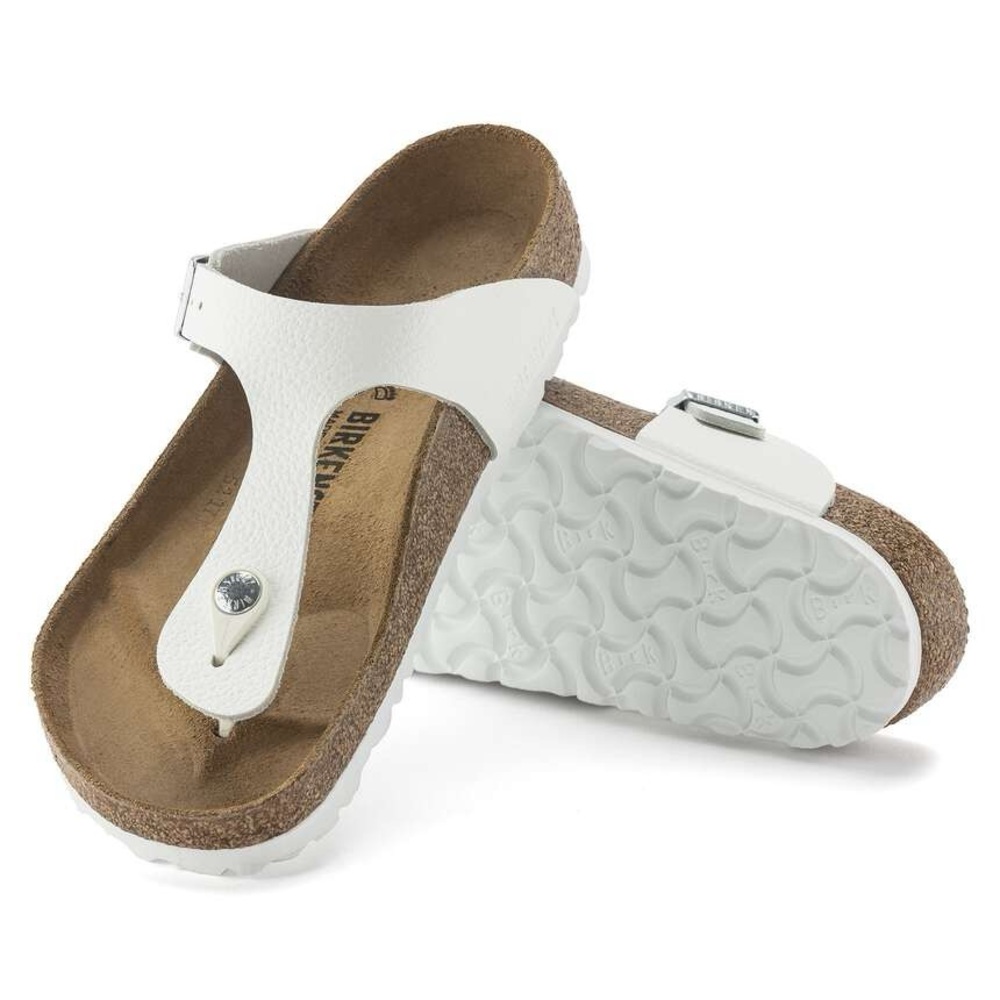 Birkenstock Gizeh Sandals Sz 36 white